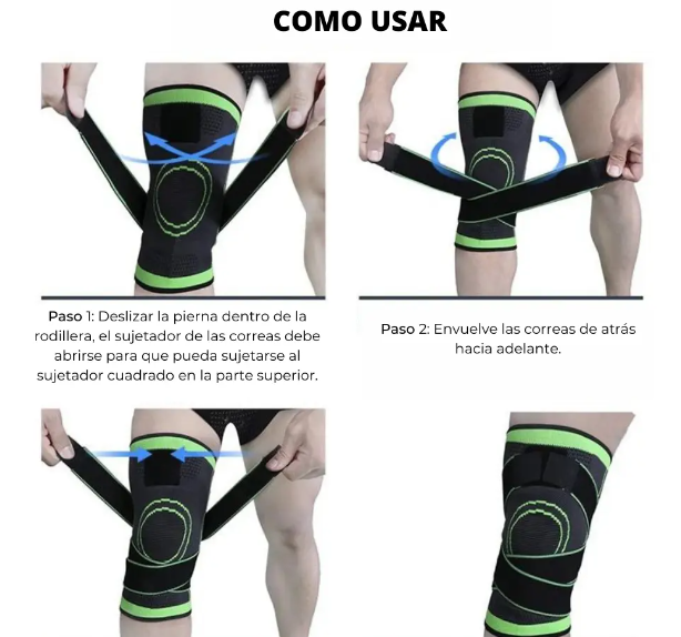 FlexKnee® - Rodillera Deportiva Ajustable 💪💪🏋️♀️ (2 Unidades)